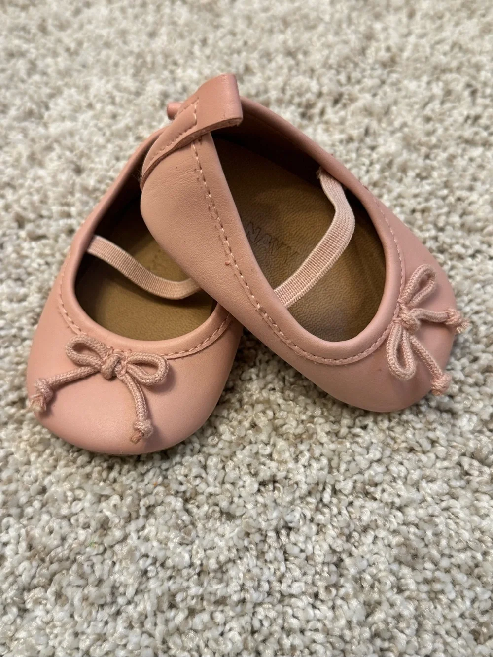 Old Navy Pink Baby Ballet Flats with Bow